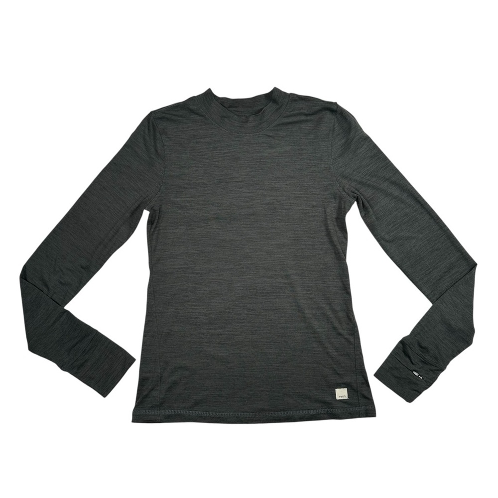 Vuori Women’s Lux Performance Yoga‎ Long Sleeve Heather Gray X-Small